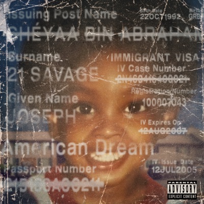 née-nah by 21 Savage, Travis Scott & Metro Boomin album cover